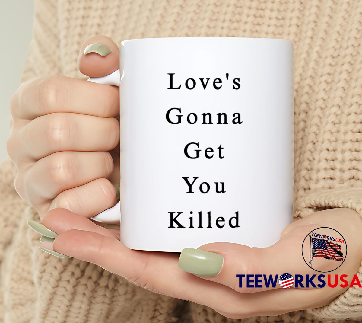 Love's Gonna Get You Killed - Adult & Kids T-Shirts, Sweatshirts & Hoodies apparel design preview 6