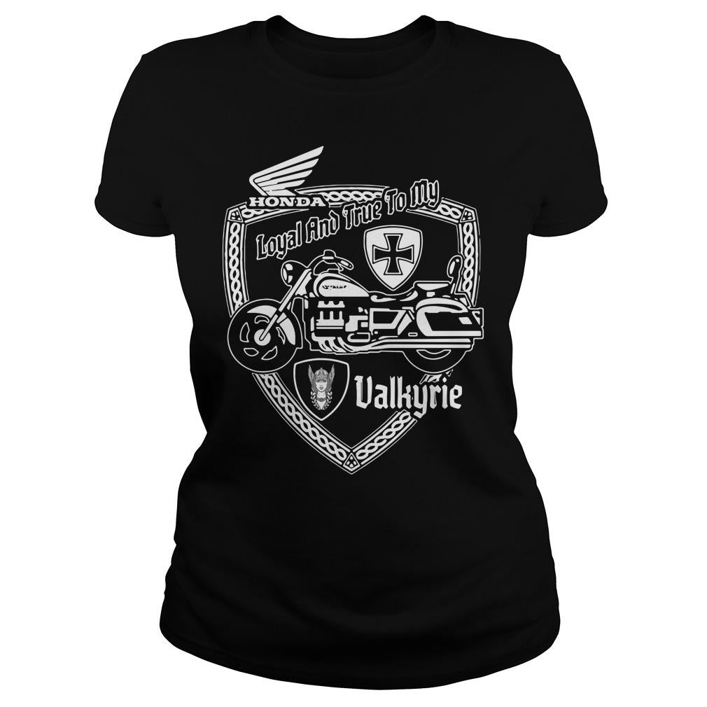 Loyal And True To My Honda Valkyrie Riders - Adult & Kids T-Shirts, Sweatshirts & Hoodies apparel design preview 2