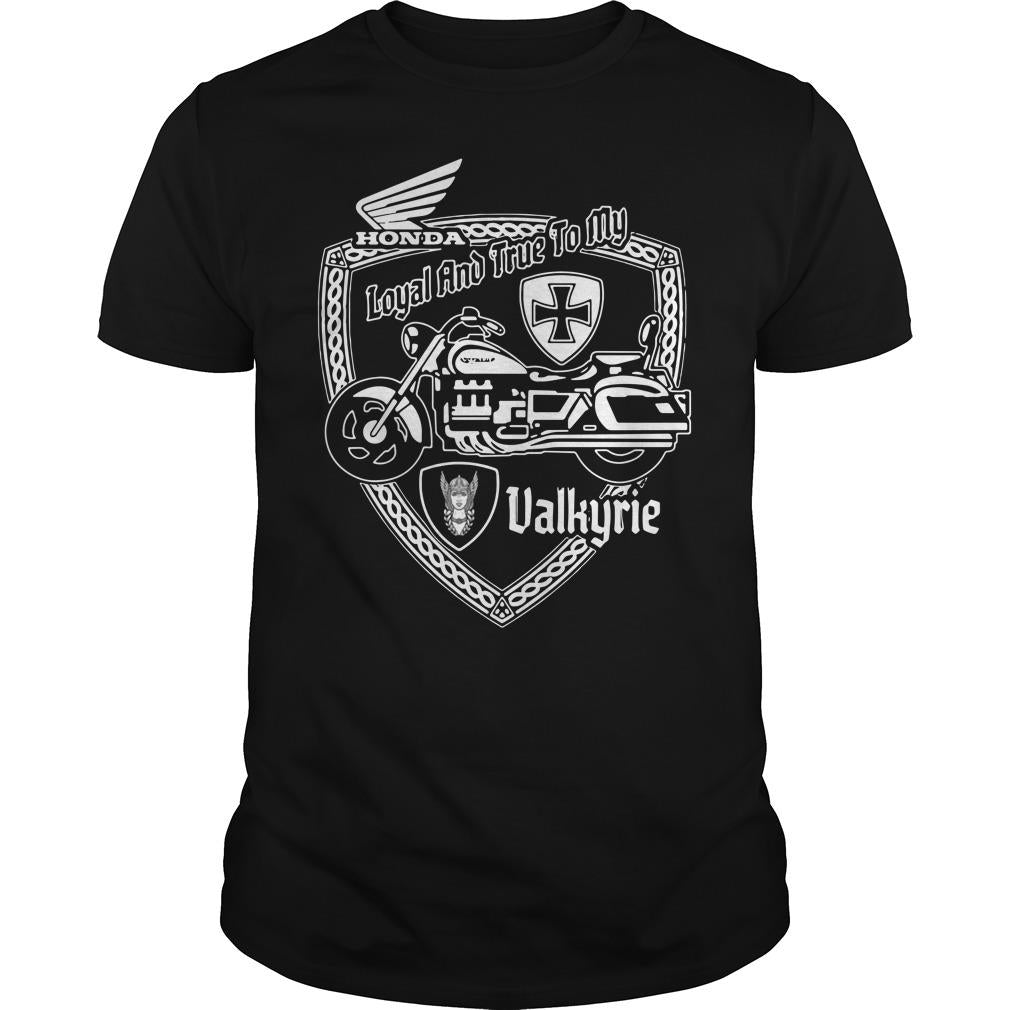 Loyal And True To My Honda Valkyrie Riders - Adult & Kids T-Shirts, Sweatshirts & Hoodies apparel design preview 1