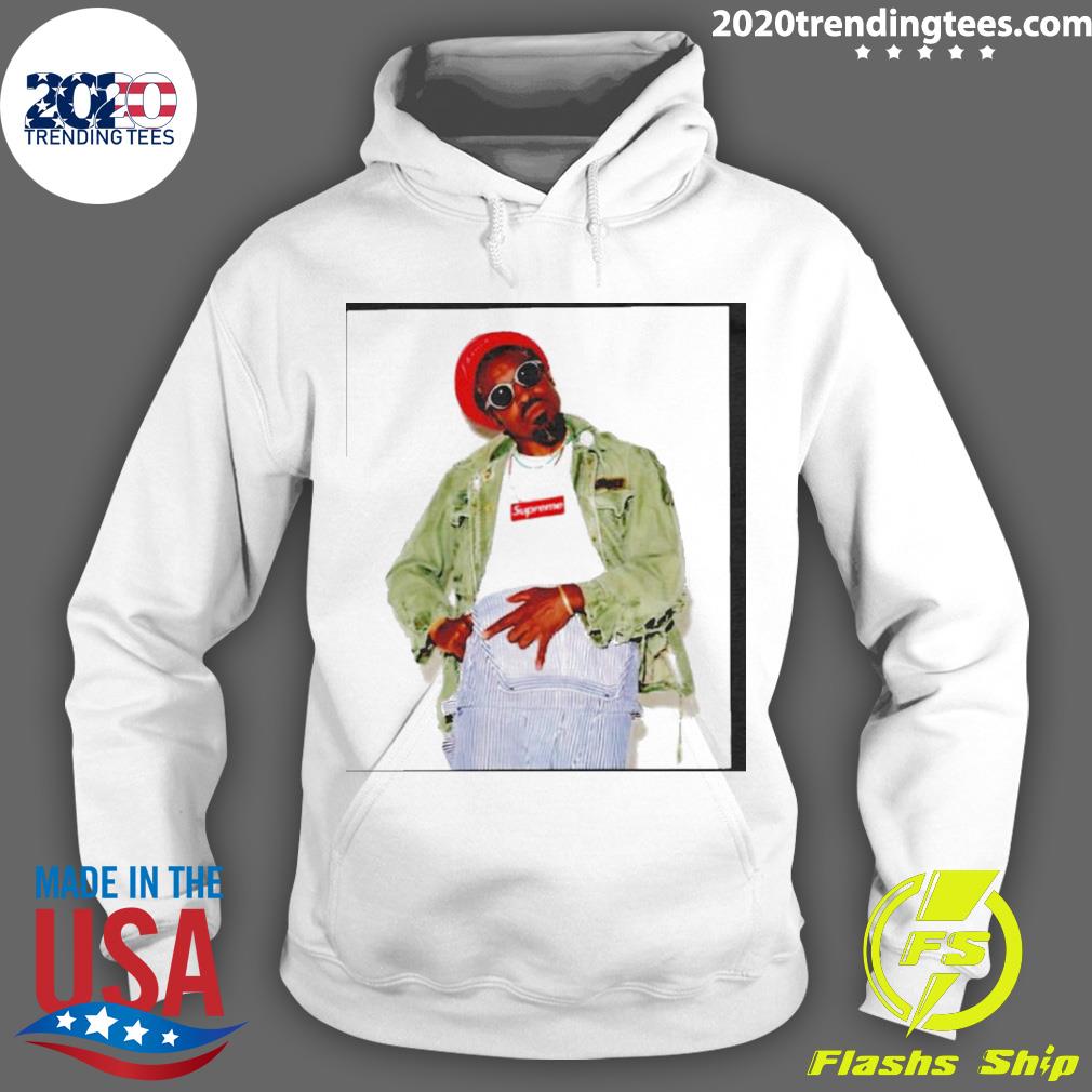 Official supreme Andre 3000 Vintage - Adult & Kids T-Shirts, Sweatshirts & Hoodies apparel design preview 2