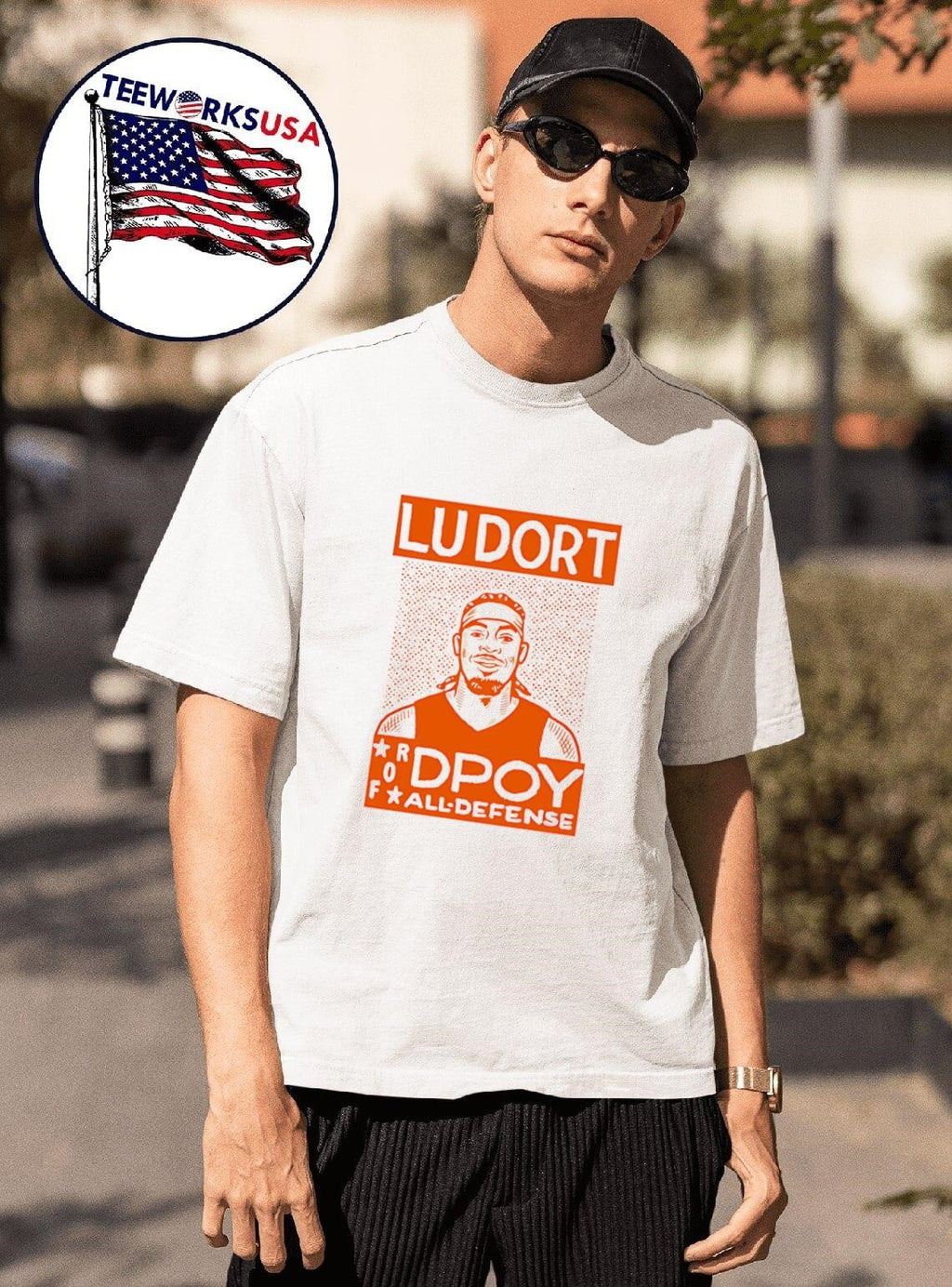 Lu Dort For Dpoy All Defense - Adult & Kids T-Shirts, Sweatshirts & Hoodies apparel design preview 1