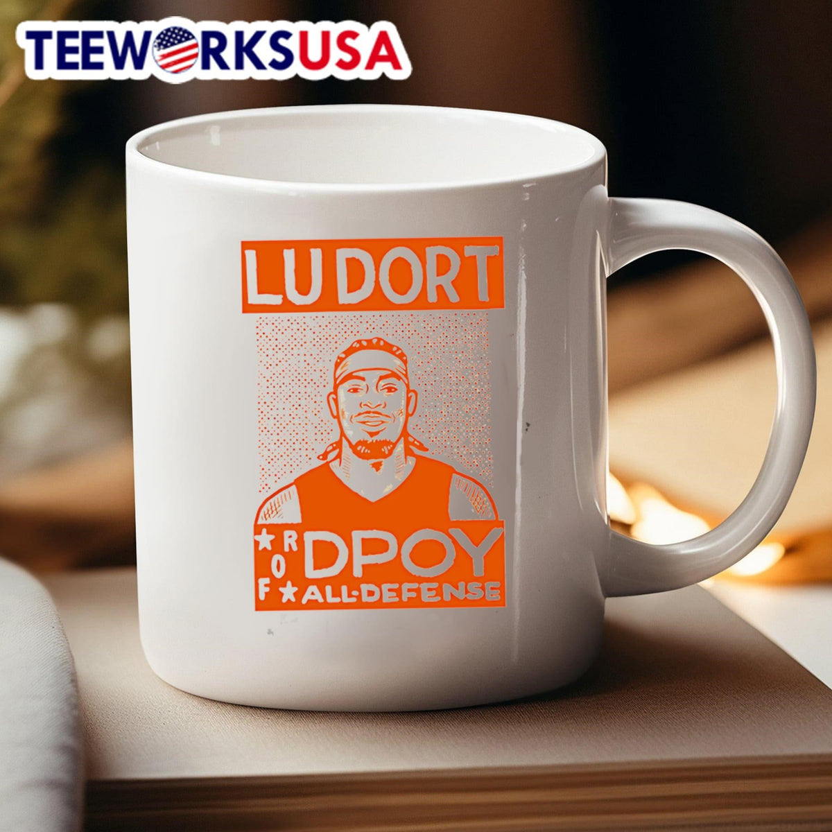 Lu Dort For Dpoy All Defense - Adult & Kids T-Shirts, Sweatshirts & Hoodies apparel design preview 4