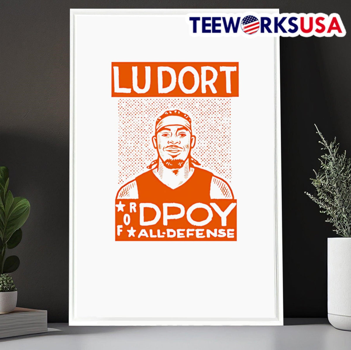 Lu Dort For Dpoy All Defense - Adult & Kids T-Shirts, Sweatshirts & Hoodies apparel design preview 6