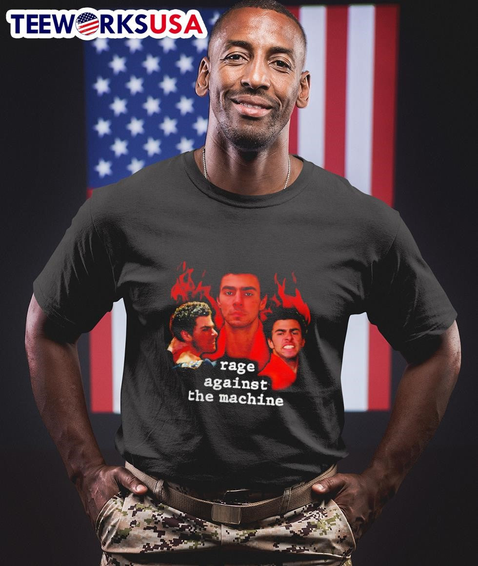 Luigi Rage against the machine - Adult & Kids T-Shirts, Sweatshirts & Hoodies apparel design preview 1