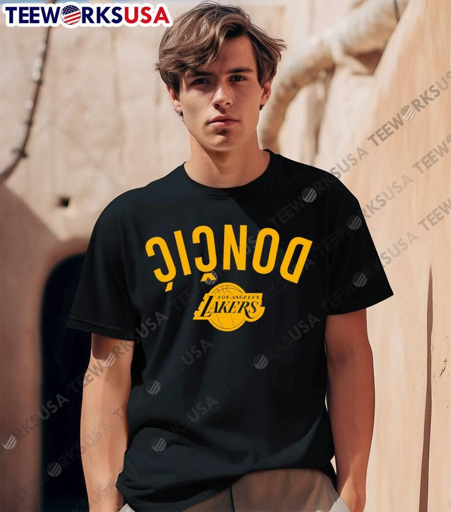 Luka Doncic Los Angeles Lakers Invert - Adult & Kids T-Shirts, Sweatshirts & Hoodies apparel design preview 1