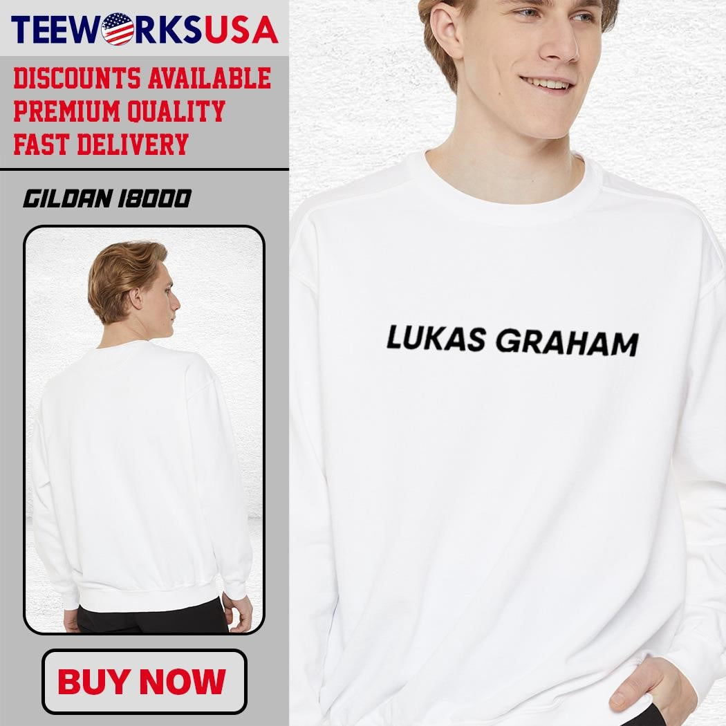 Lukas Graham No Audience Show simple design - Adult & Kids T-Shirts, Sweatshirts & Hoodies apparel design preview 3
