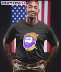 Lumberjack cartoon face - Adult & Kids T-Shirts, Sweatshirts & Hoodies apparel design preview 1