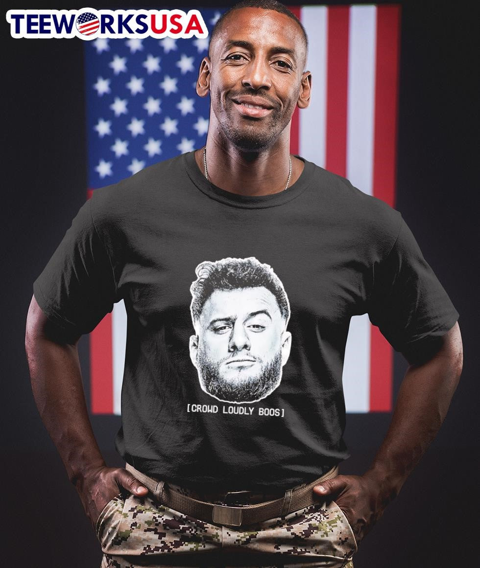 MJF crowd loudly boos - Adult & Kids T-Shirts, Sweatshirts & Hoodies apparel design preview 1
