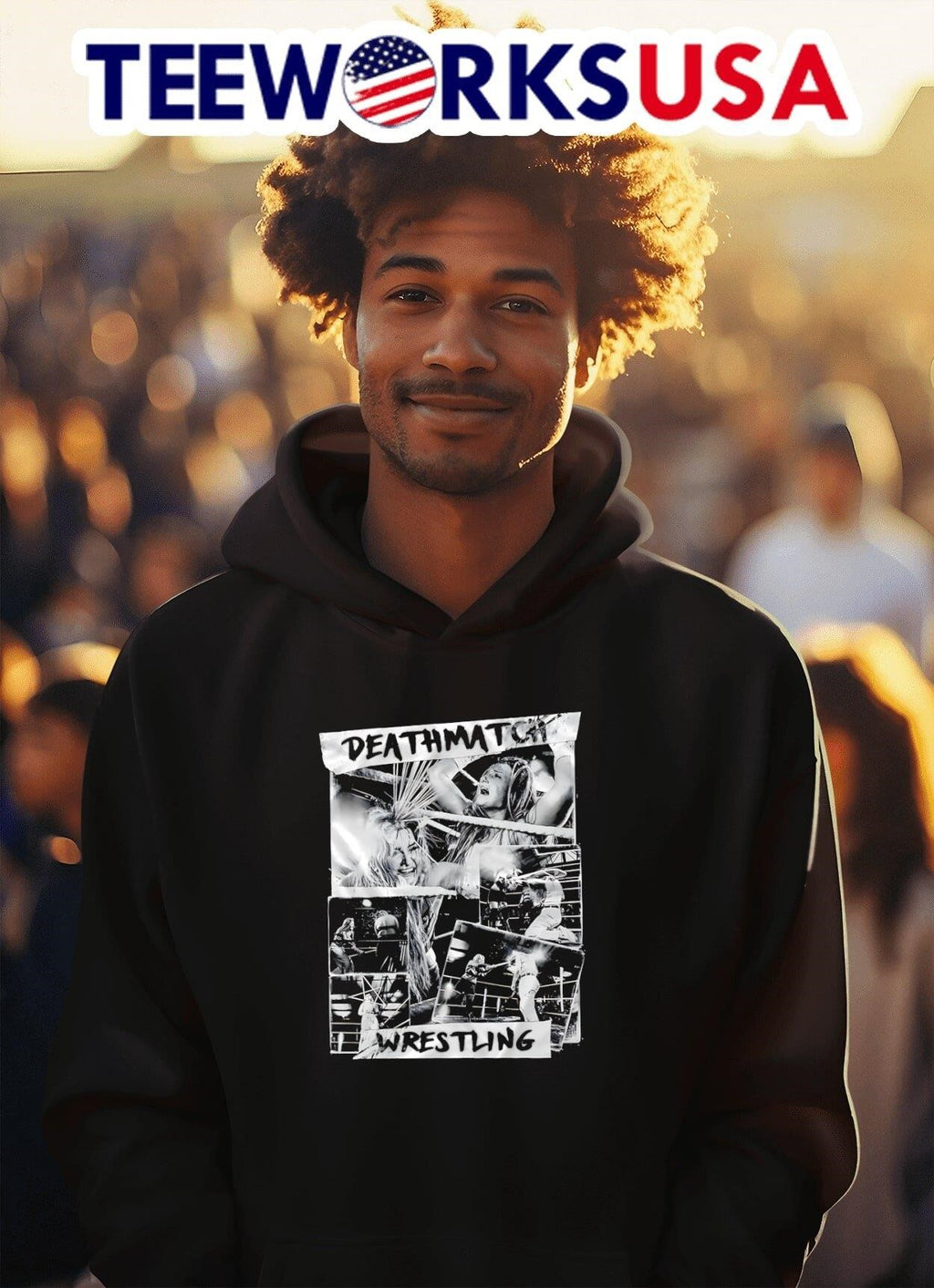 MM X EJ death match - Adult & Kids T-Shirts, Sweatshirts & Hoodies apparel design preview 2