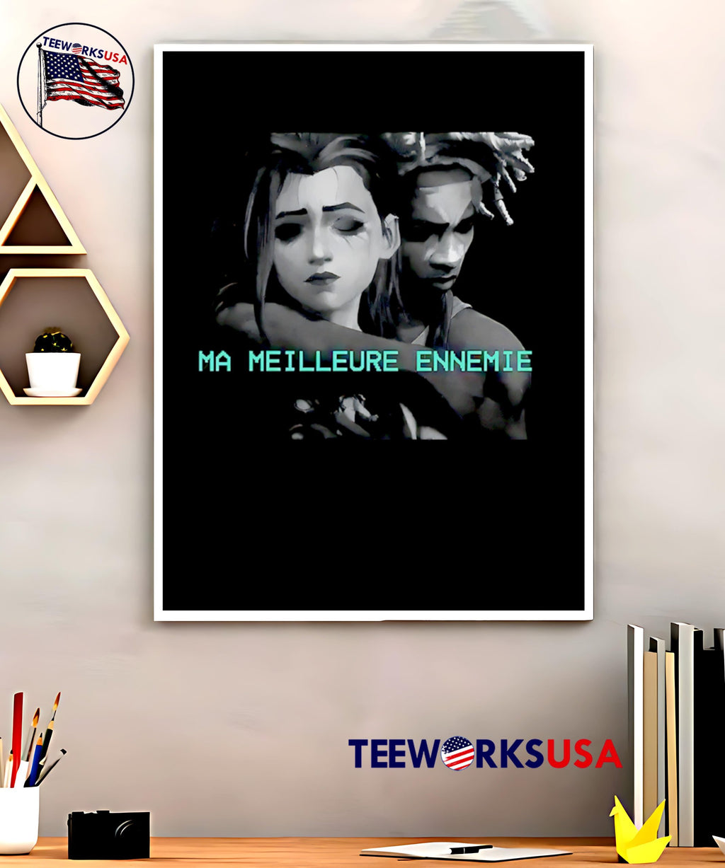 Ma Meilleure Ennemie - Adult & Kids T-Shirts, Sweatshirts & Hoodies apparel design preview 5