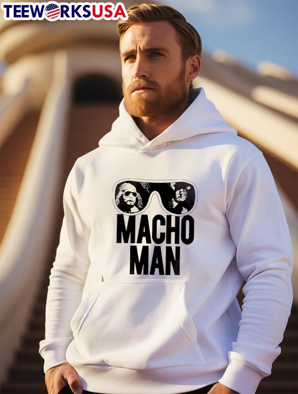 Macho Man Savage Sunglasses - Adult & Kids T-Shirts, Sweatshirts & Hoodies apparel design preview 2