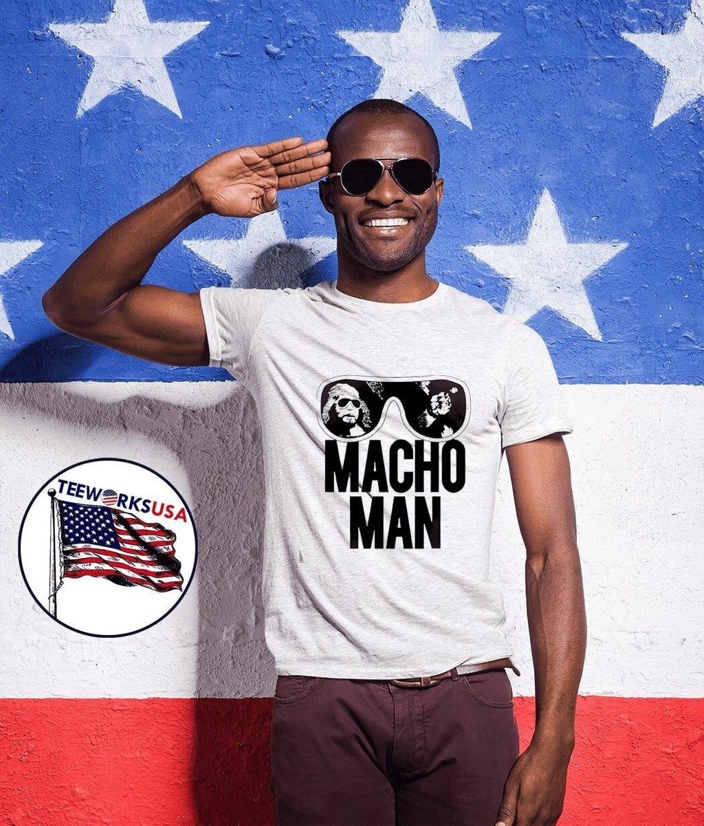 Macho Man Savage Sunglasses - Adult & Kids T-Shirts, Sweatshirts & Hoodies apparel design preview 1