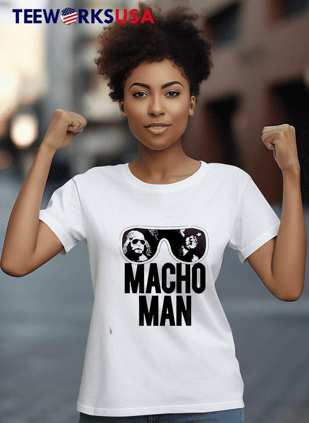 Macho Man Savage Sunglasses - Adult & Kids T-Shirts, Sweatshirts & Hoodies apparel design preview 4