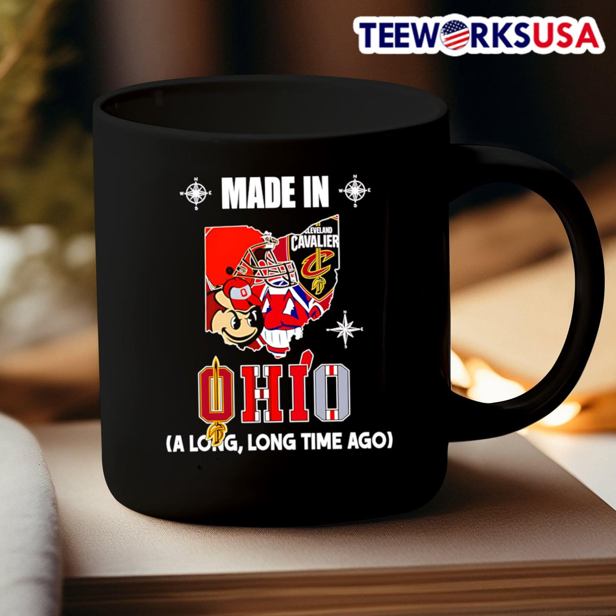 Made in Ohio a long time ago - Adult & Kids T-Shirts, Sweatshirts & Hoodies apparel design preview 3