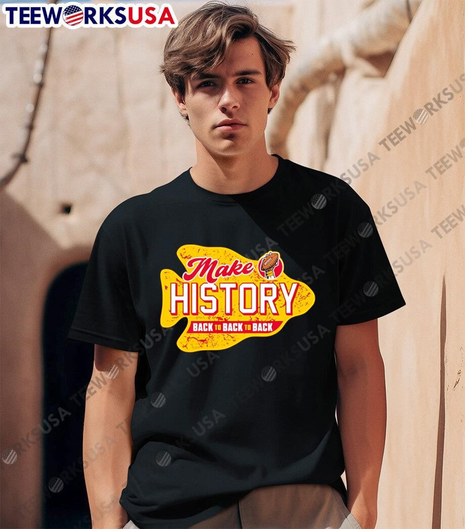 Make History back to - Adult & Kids T-Shirts, Sweatshirts & Hoodies apparel design preview 1