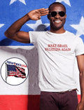 Make Israel Palestina again text - Adult & Kids T-Shirts, Sweatshirts & Hoodies apparel design preview 1