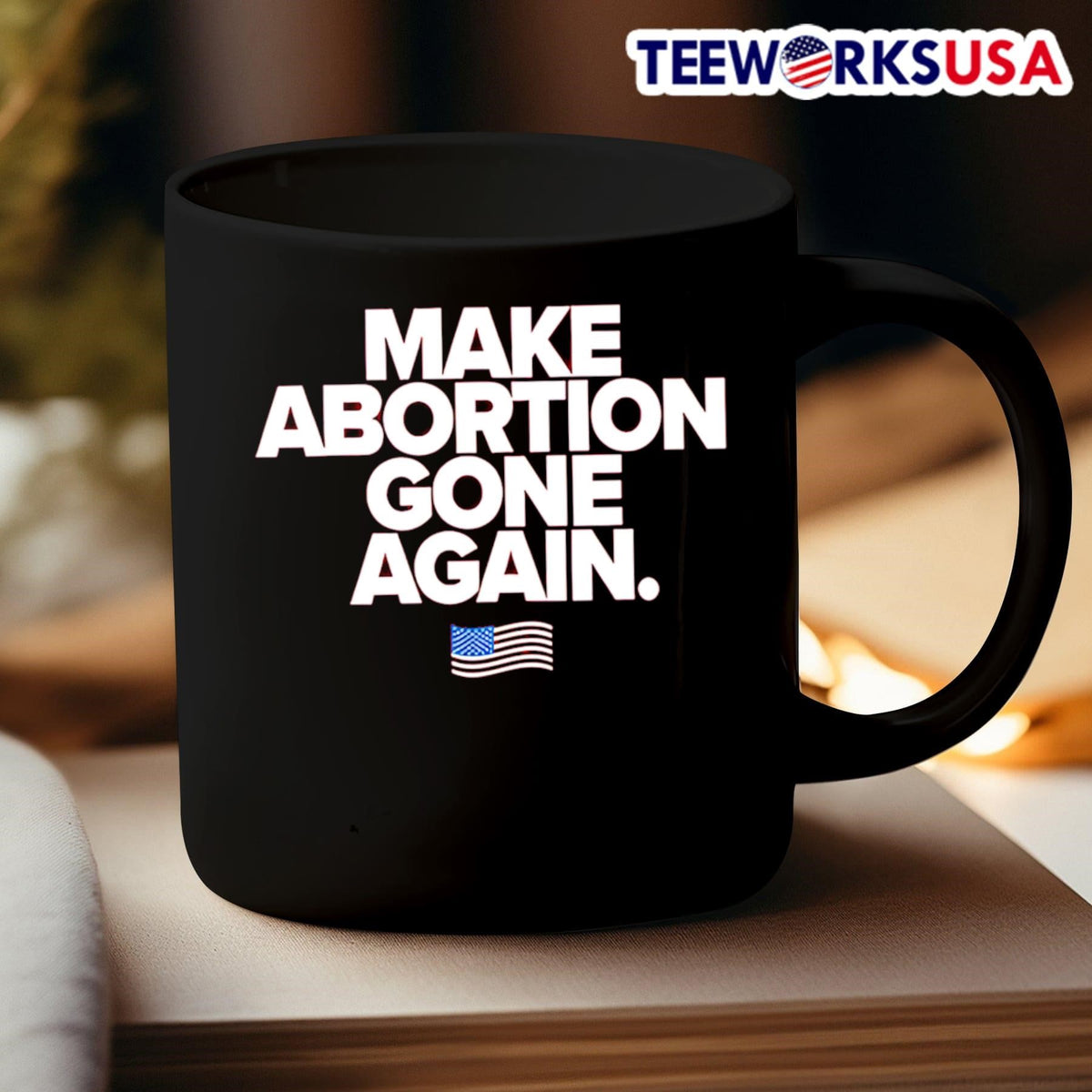 Make abortion gone again - Adult & Kids T-Shirts, Sweatshirts & Hoodies apparel design preview 3