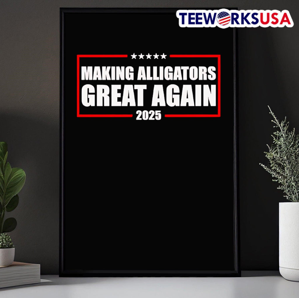 Making Alligators Great Again 2025 - Adult & Kids T-Shirts, Sweatshirts & Hoodies apparel design preview 5