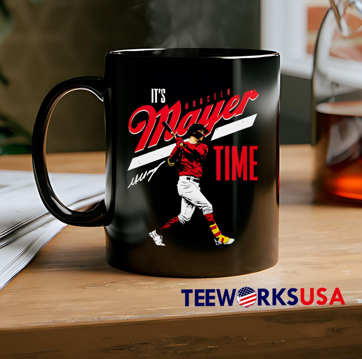 Marcelo Mayer Boston Time baseball - Adult & Kids T-Shirts, Sweatshirts & Hoodies apparel design preview 2