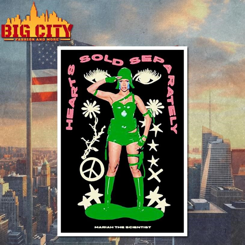 Mariah The Scientist Peace 2025 - Adult & Kids T-Shirts, Sweatshirts & Hoodies apparel design preview 4