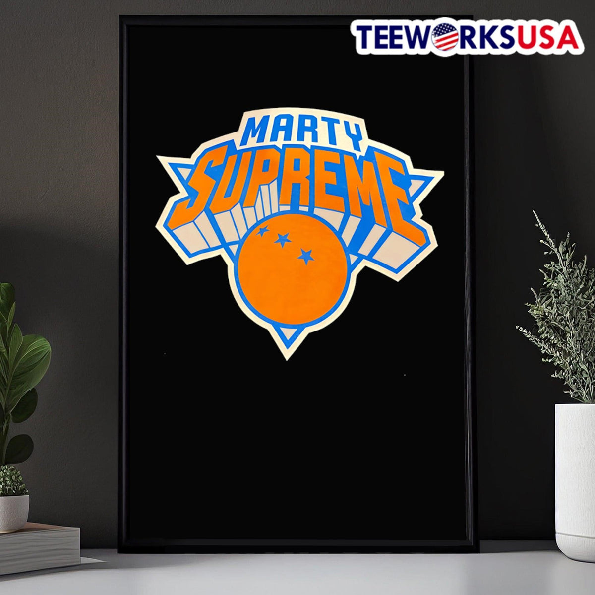 Marty Supreme New York Knicks - Adult & Kids T-Shirts, Sweatshirts & Hoodies apparel design preview 5
