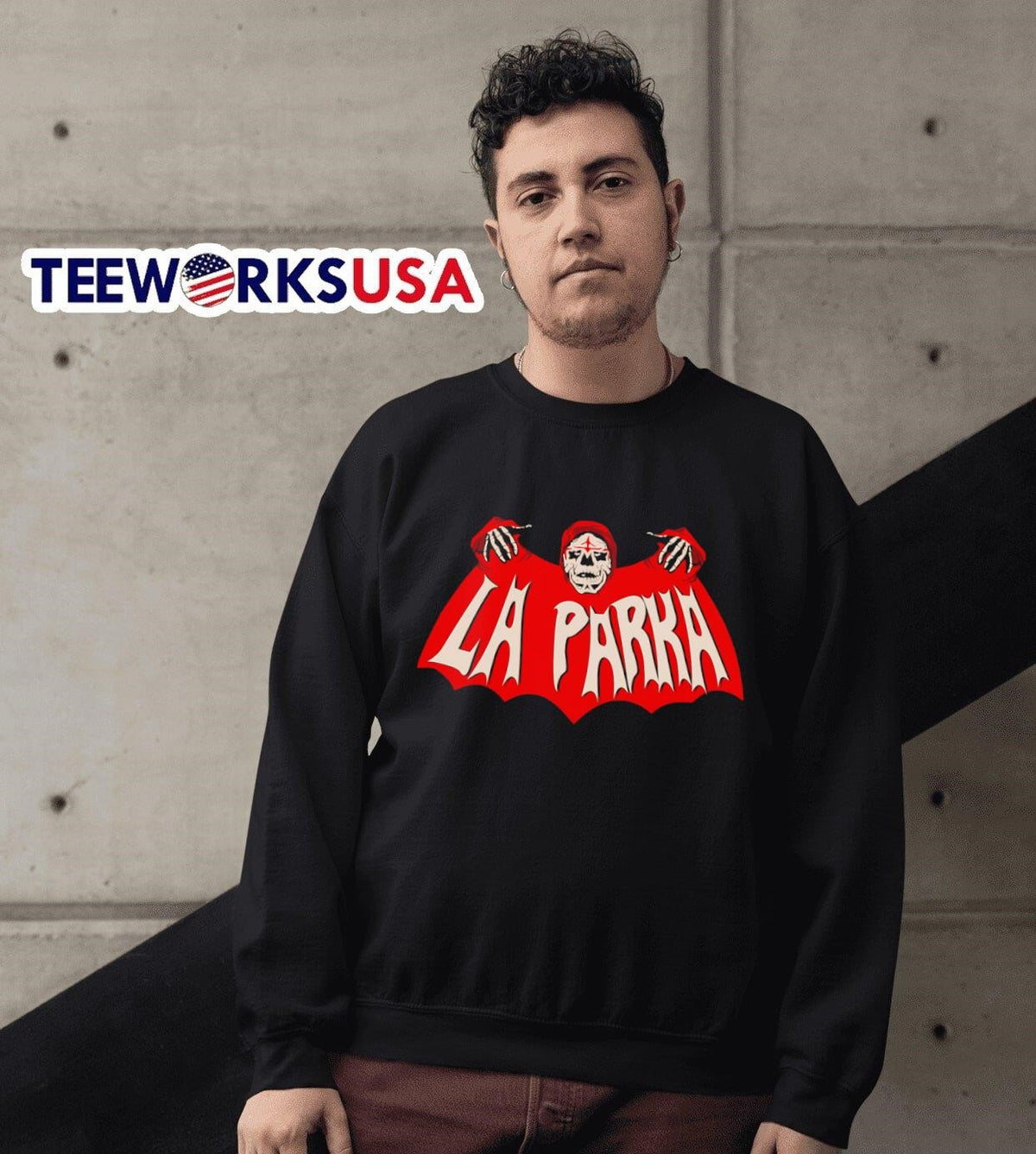 Más La Parka x Misfits - Adult & Kids T-Shirts, Sweatshirts & Hoodies apparel design preview 6