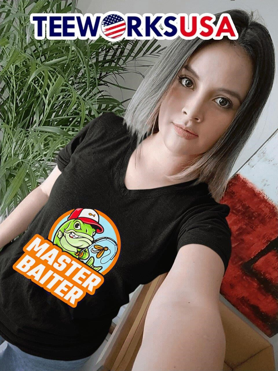 Master Baiter Fishing Funny - Adult & Kids T-Shirts, Sweatshirts & Hoodies apparel design preview 7