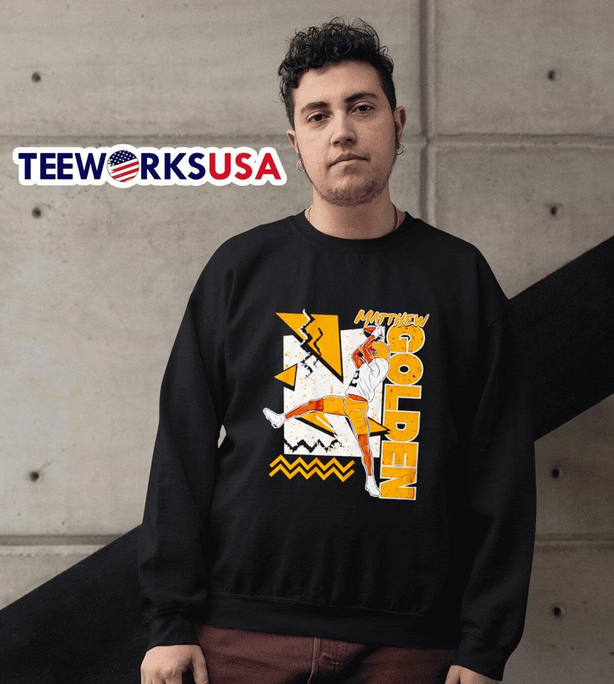 Matthew Golden 90s Style - Adult & Kids T-Shirts, Sweatshirts & Hoodies apparel design preview 6