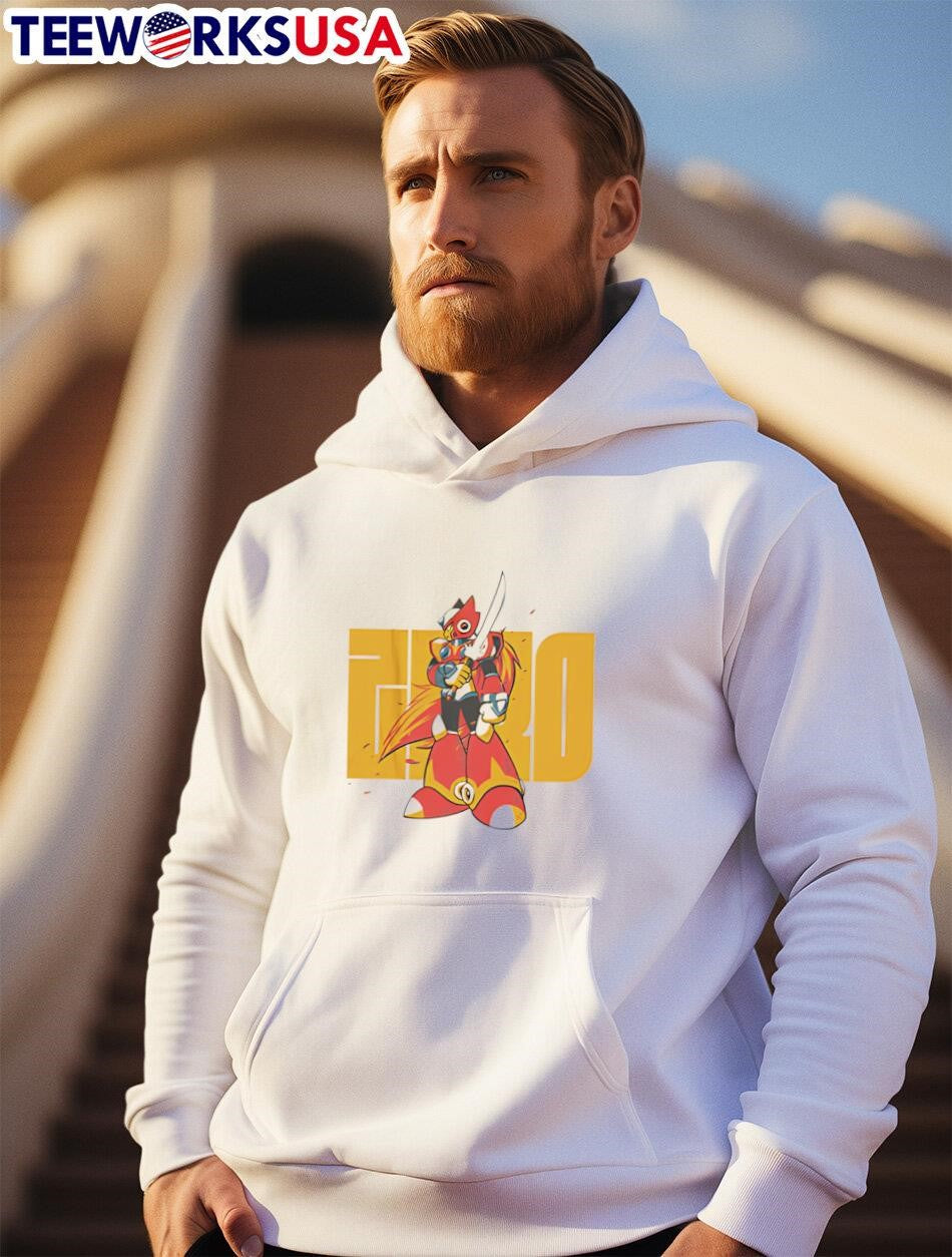 Maverick Hunter By Mega Man - Adult & Kids T-Shirts, Sweatshirts & Hoodies apparel design preview 2