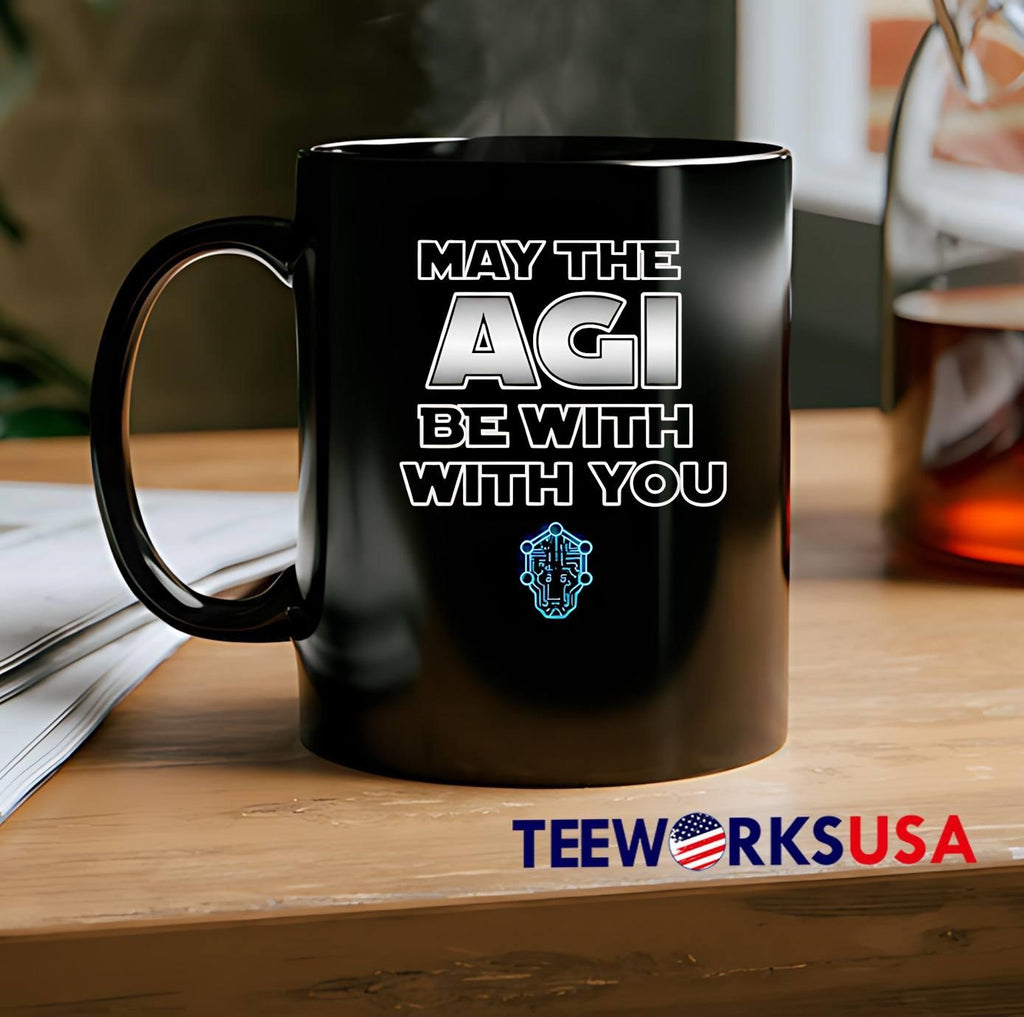 May The AGI Be With You - Adult & Kids T-Shirts, Sweatshirts & Hoodies apparel design preview 2