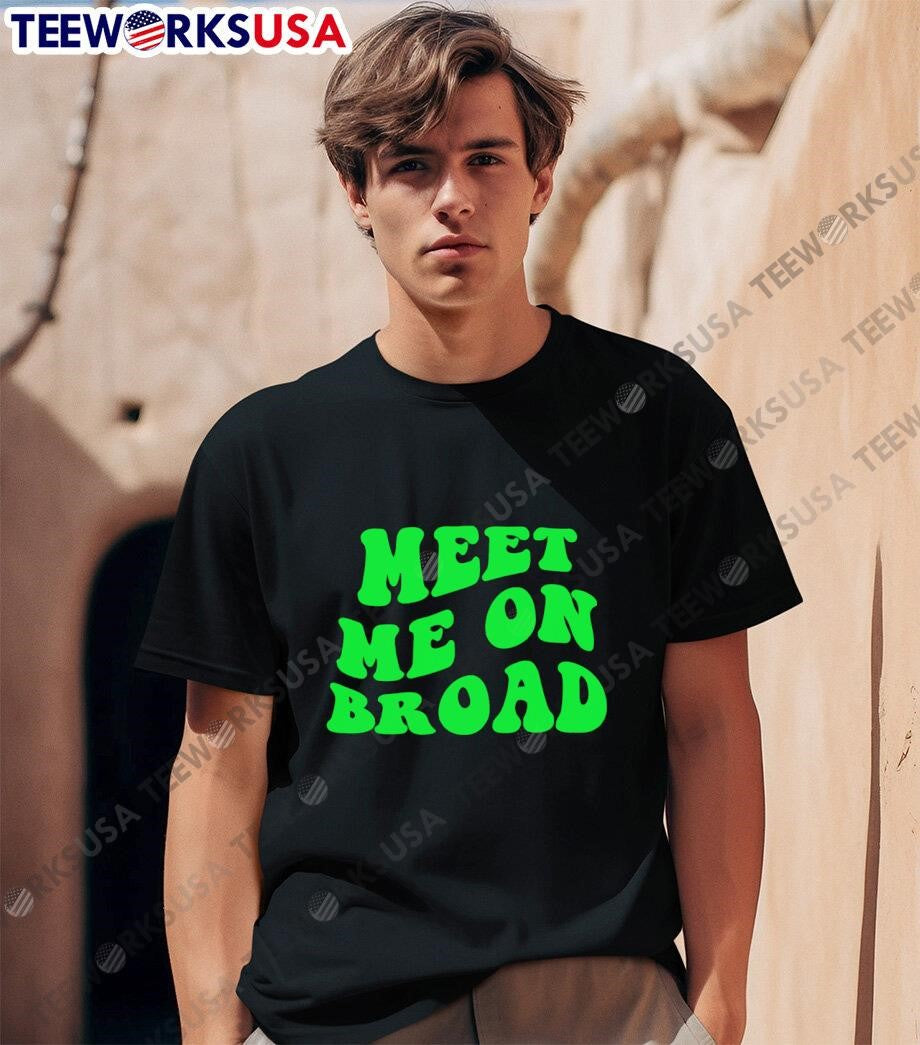 Meet Me On Broad - Adult & Kids T-Shirts, Sweatshirts & Hoodies apparel design preview 1