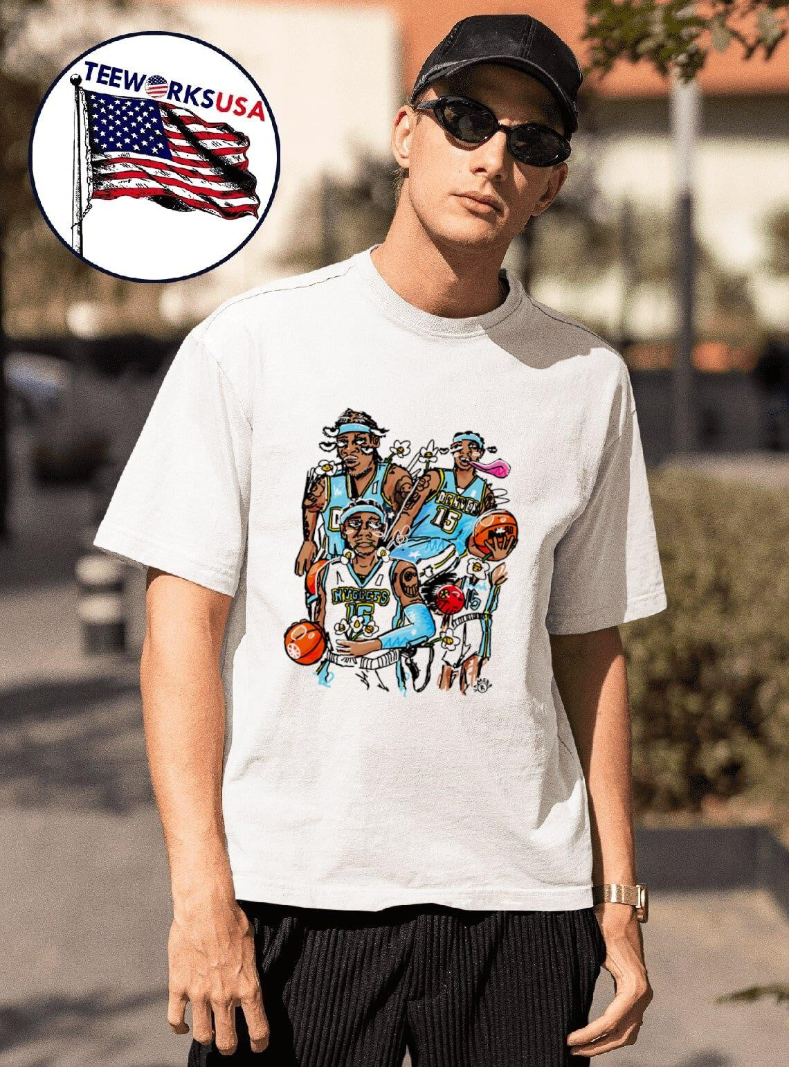 Melo Doodles Nuggets cartoon - Adult & Kids T-Shirts, Sweatshirts & Hoodies apparel design preview 1