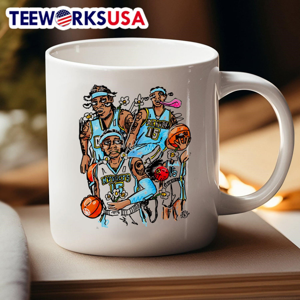Melo Doodles Nuggets cartoon - Adult & Kids T-Shirts, Sweatshirts & Hoodies apparel design preview 4