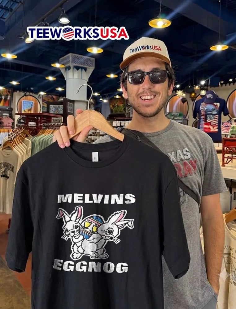 Melvins Eggnog Distressed Conjoined Two Headed - Adult & Kids T-Shirts, Sweatshirts & Hoodies apparel design preview 2