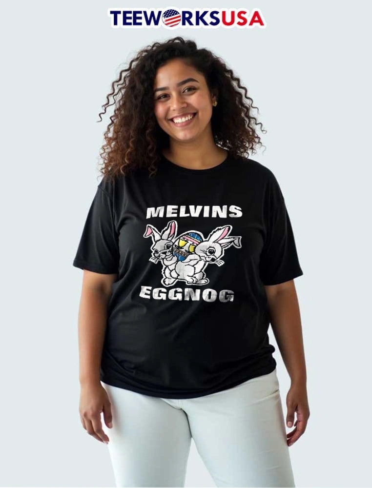 Melvins Eggnog Distressed Conjoined Two Headed - Adult & Kids T-Shirts, Sweatshirts & Hoodies apparel design preview 3