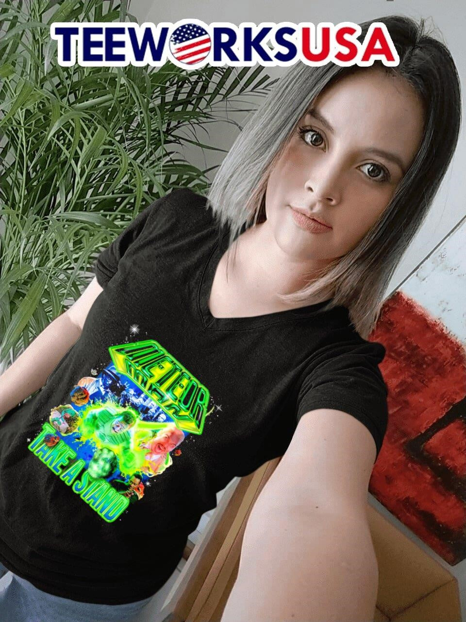 Meteor man take a stand - Adult & Kids T-Shirts, Sweatshirts & Hoodies apparel design preview 4
