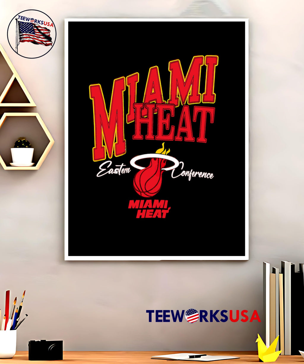 Miami Heat Eastern Confrence logo - Adult & Kids T-Shirts, Sweatshirts & Hoodies apparel design preview 5