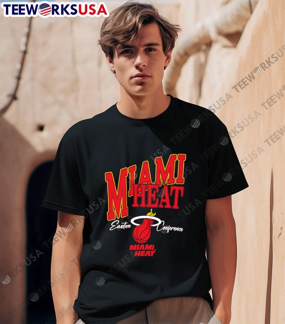 Miami Heat Eastern Confrence logo - Adult & Kids T-Shirts, Sweatshirts & Hoodies apparel design preview 1