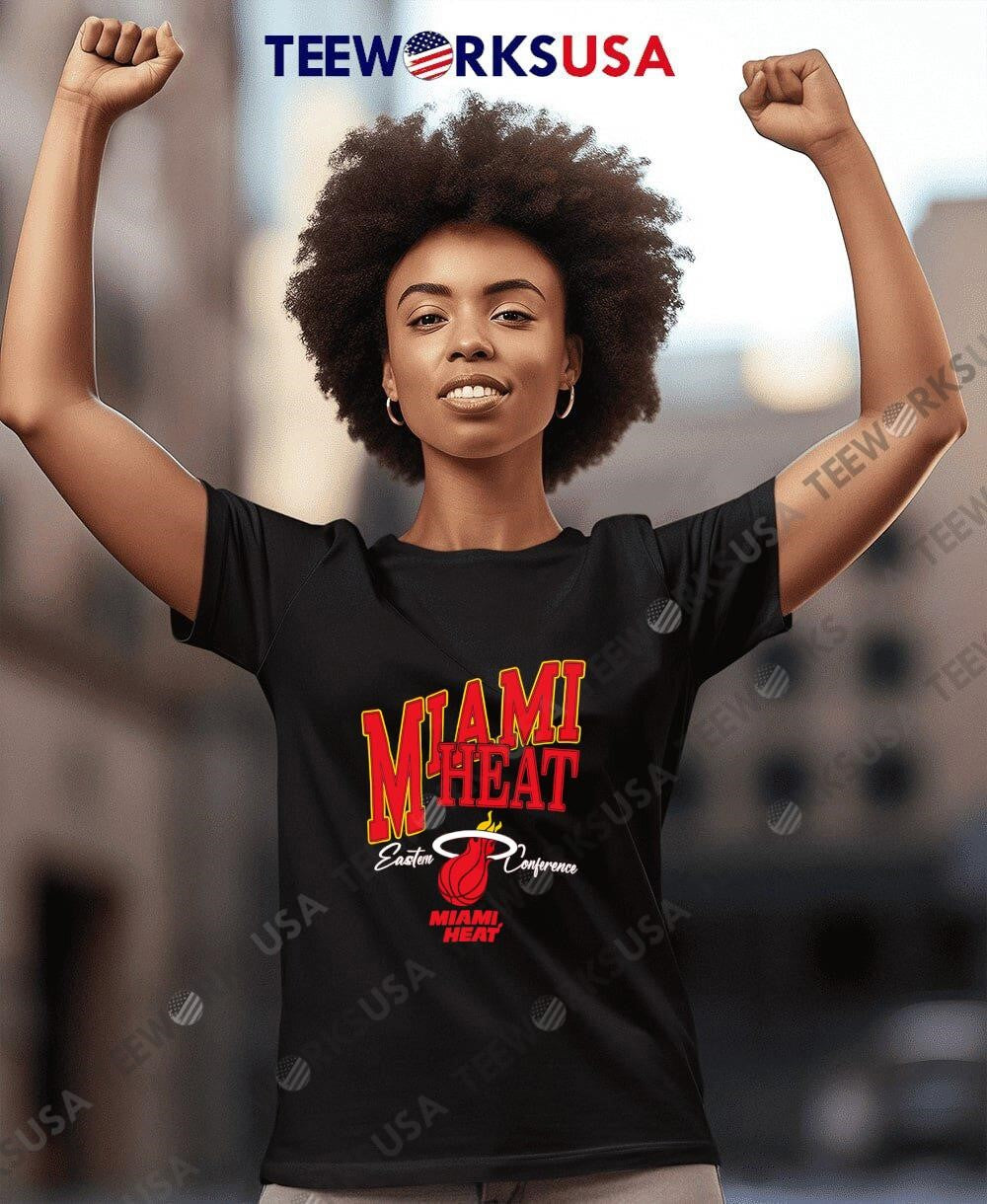 Miami Heat Eastern Confrence logo - Adult & Kids T-Shirts, Sweatshirts & Hoodies apparel design preview 7