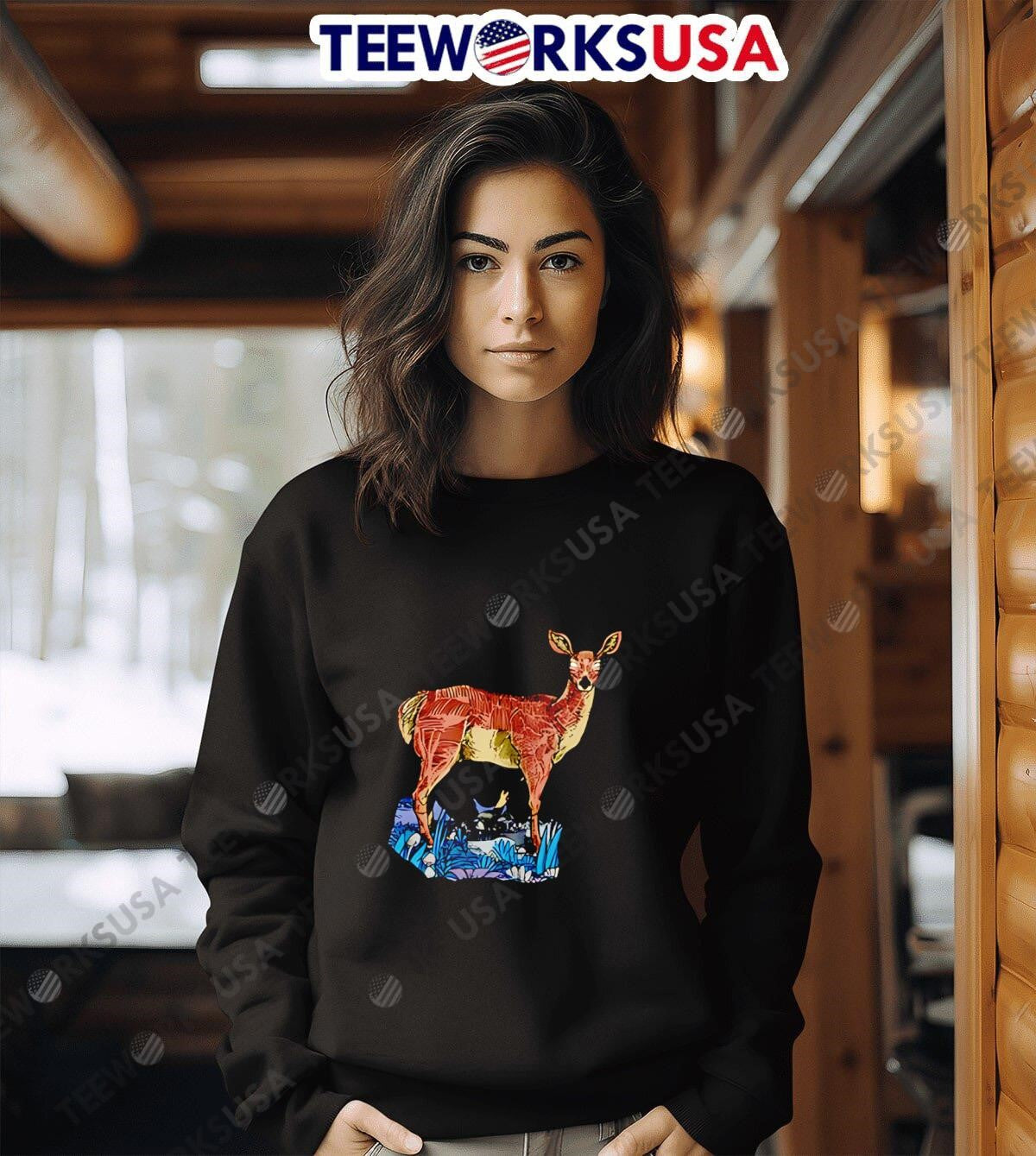 Michael Cera Palin Deer - Adult & Kids T-Shirts, Sweatshirts & Hoodies apparel design preview 6