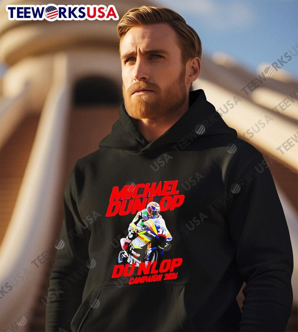 Michael Dunlop Campaign 2024 - Adult & Kids T-Shirts, Sweatshirts & Hoodies apparel design preview 3