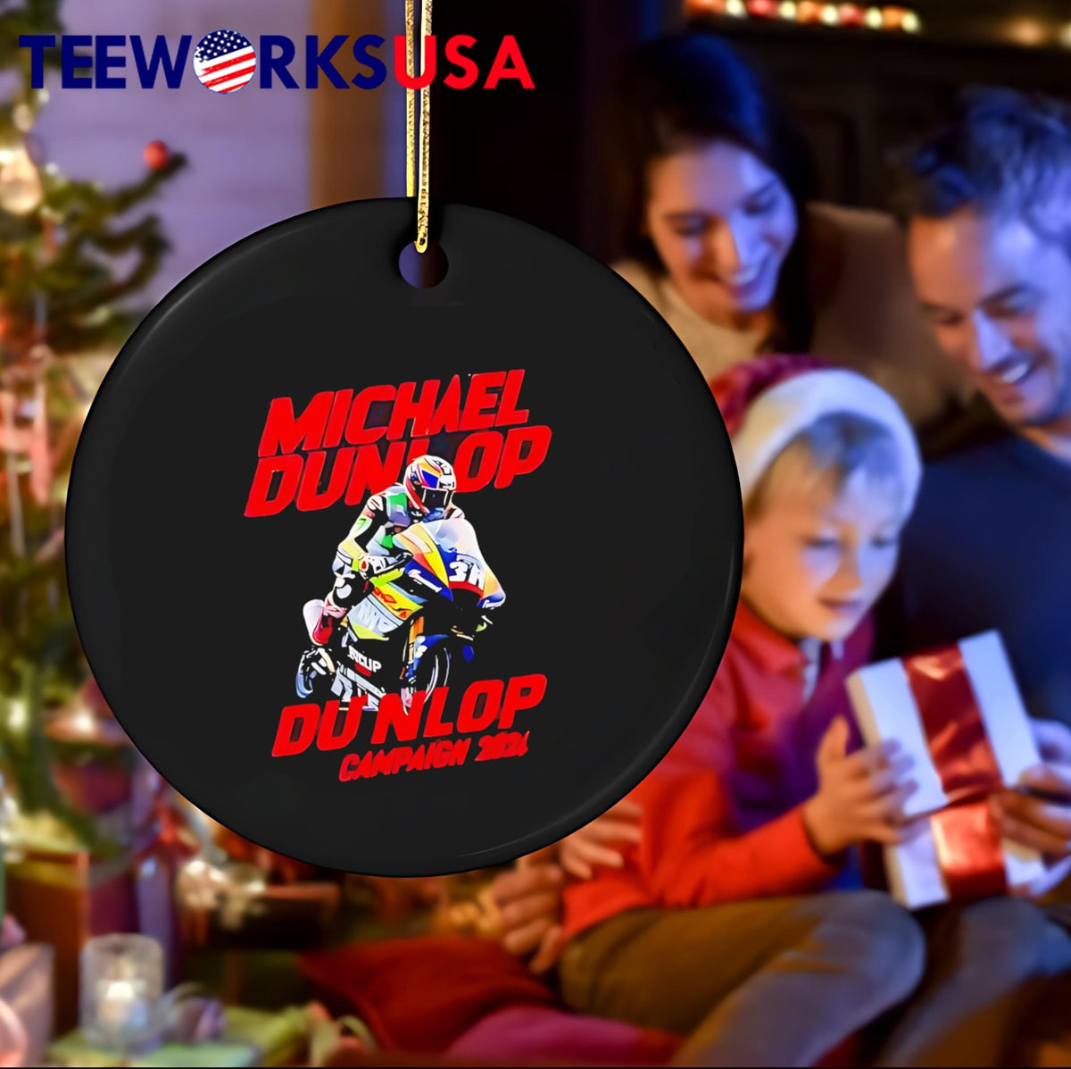 Michael Dunlop Campaign 2024 - Adult & Kids T-Shirts, Sweatshirts & Hoodies apparel design preview 4