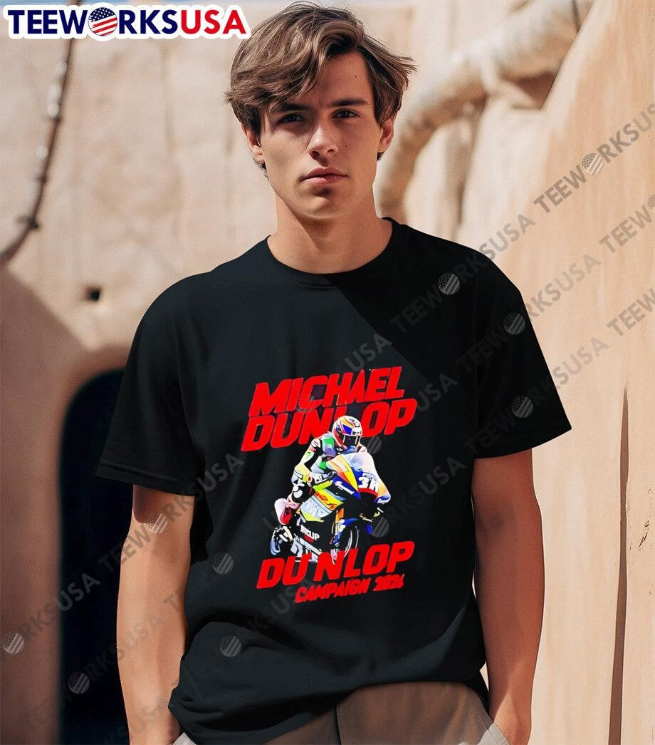 Michael Dunlop Campaign 2024 - Adult & Kids T-Shirts, Sweatshirts & Hoodies apparel design preview 1