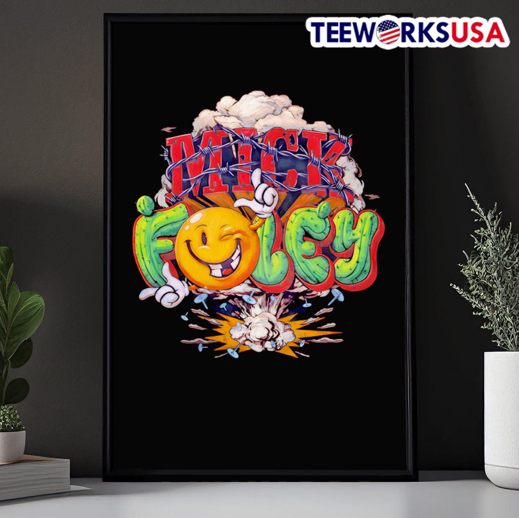 Mick Foley Trainwreck - Adult & Kids T-Shirts, Sweatshirts & Hoodies apparel design preview 5