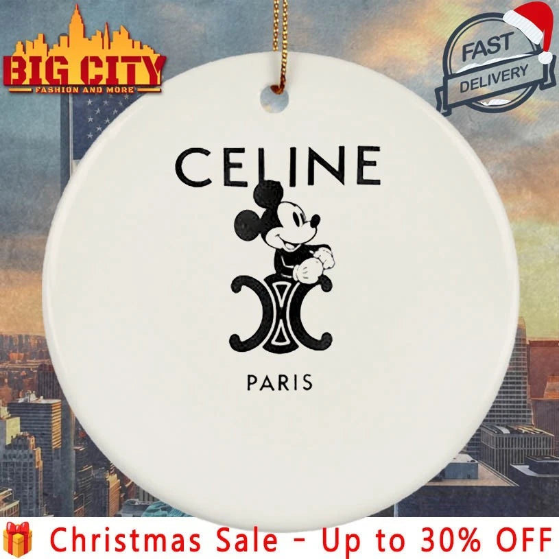 Mickey CELINE Paris - Adult & Kids T-Shirts, Sweatshirts & Hoodies apparel design preview 3
