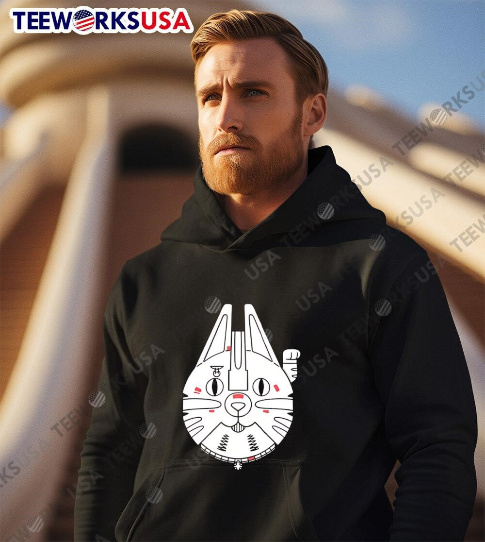 Millennium Cat - Adult & Kids T-Shirts, Sweatshirts & Hoodies apparel design preview 3