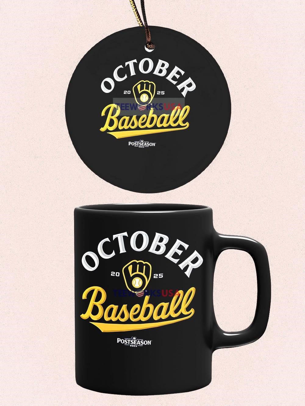 Milwaukee Brewers 2025 Postseason October baseball - Adult & Kids T-Shirts, Sweatshirts & Hoodies apparel design preview 4