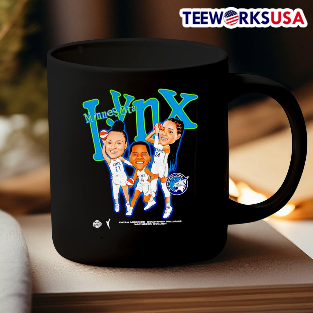 Minnesota Lynx big three - Adult & Kids T-Shirts, Sweatshirts & Hoodies apparel design preview 3