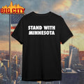 Minnesota Timberwolves Stand With - Adult & Kids T-Shirts, Sweatshirts & Hoodies apparel design preview 1