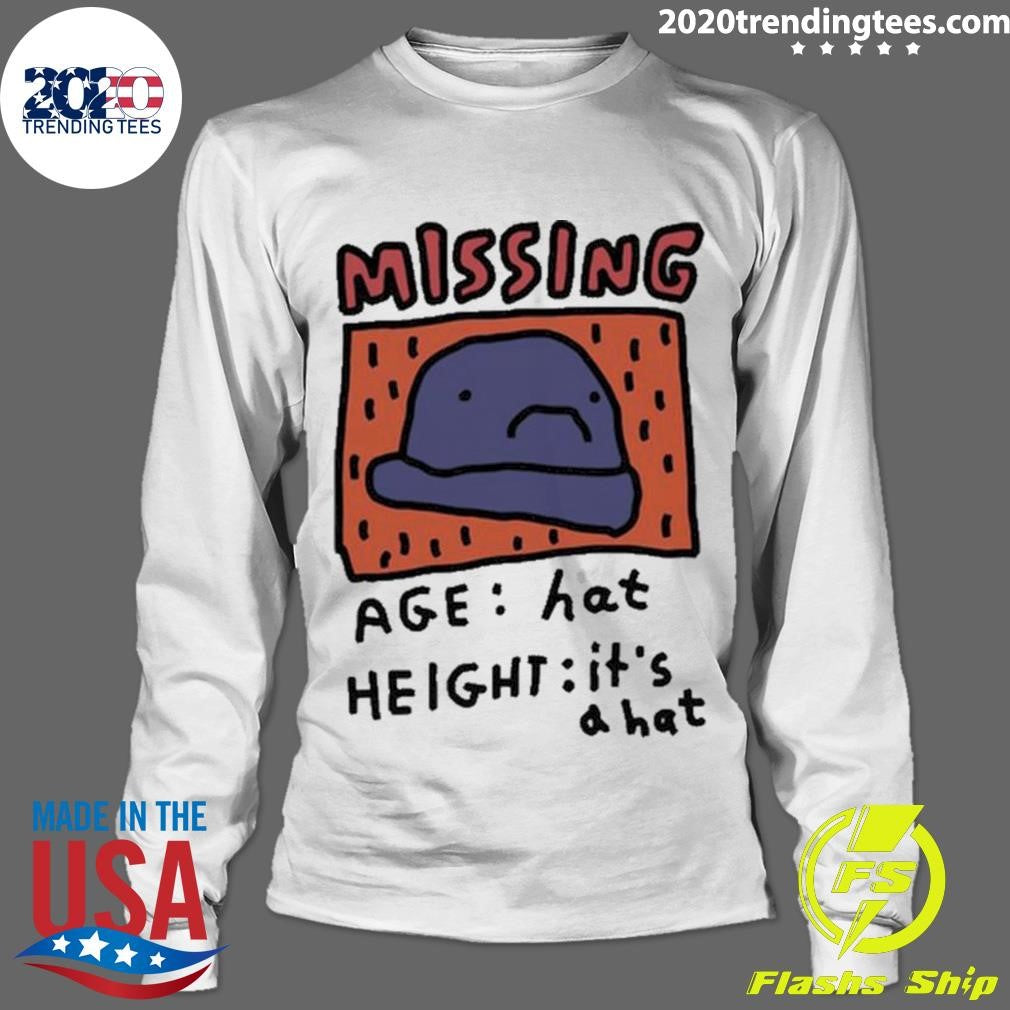 Missing Age Hat Height It's A - Adult & Kids T-Shirts, Sweatshirts & Hoodies apparel design preview 4